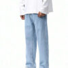 32-men-straight-fit-light-blue-jeans-cozyon-original-imahz4g4fjfwqqzq COZYON Men Loose Fit Mid Rise Light Blue Jeans