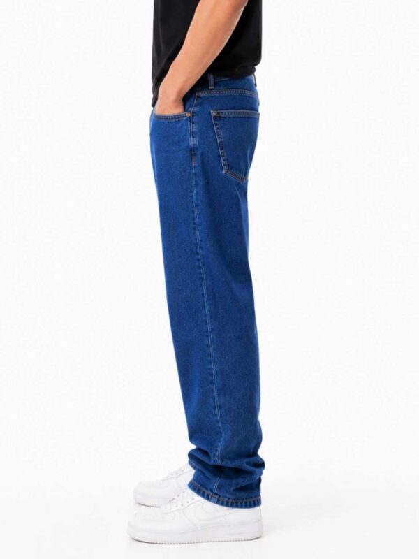 COZYON Men Straight Fit Mid Rise Jordan Blue Jeans