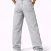 COZYON Men Loose Fit Mid Rise Grey Jeans