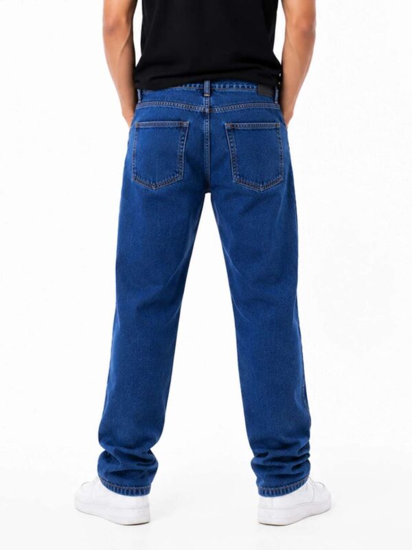 COZYON Men Straight Fit Mid Rise Jordan Blue Jeans