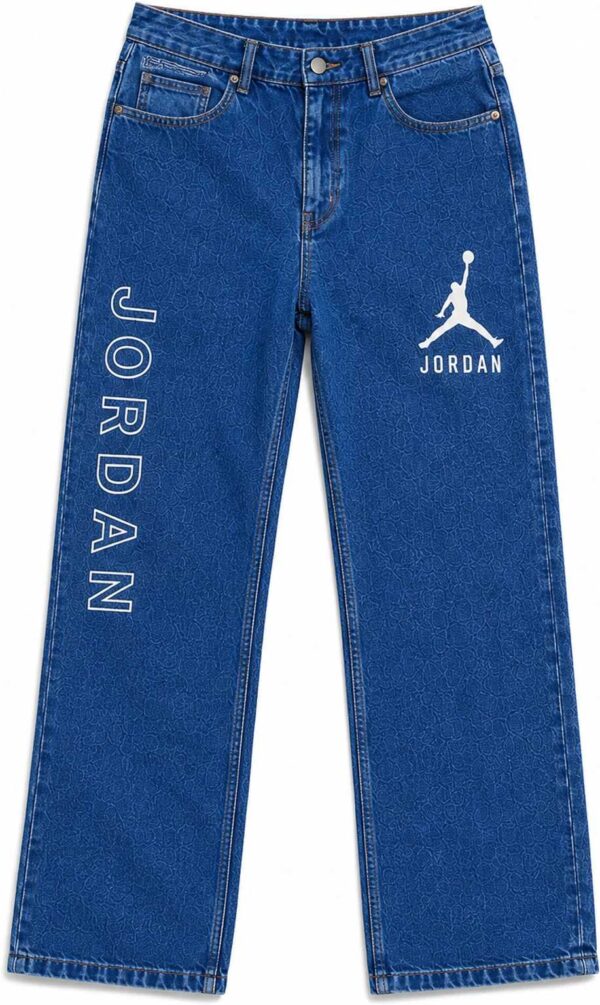 COZYON Men Straight Fit Mid Rise Jordan Blue Jeans