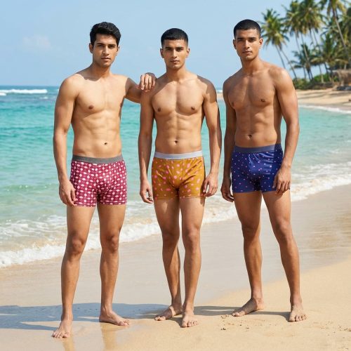 Lycra, Nylon, Microfiber Trunk (pack of 6)